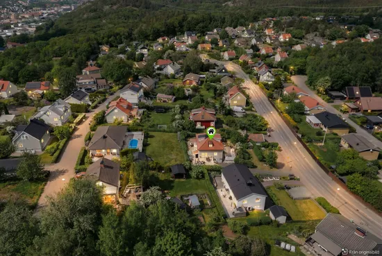 Villa, Gunnebogatan 27, Lackarebäck, Mölndal
