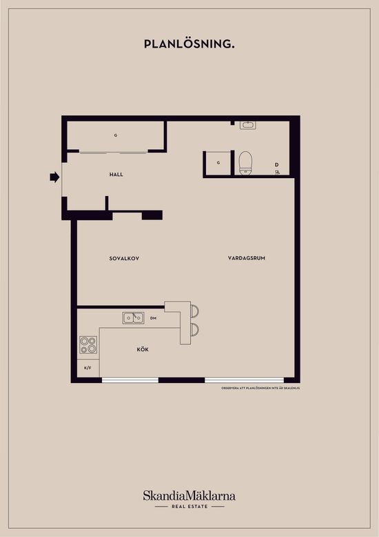 Bostadsrätt, Lidnersplan 16, Kungsholmen - Kristineberg, Stockholm