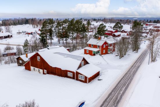 Villa, Skinnarbacken 9, Slättberg, Orsa