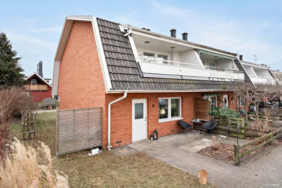 Radhus, Fabriksgatan 2G, Tvååker, Varberg