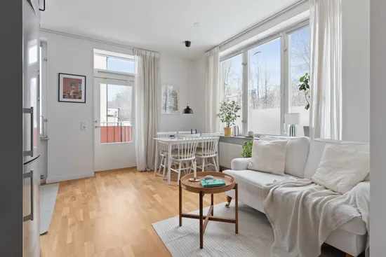 Bostadsrätt, Vidängsvägen 14, egen entré, Traneberg, Stockholm