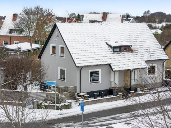 Villa, Radhus, Ståstorpsgatan 6, Västra Egna hem, Trelleborg