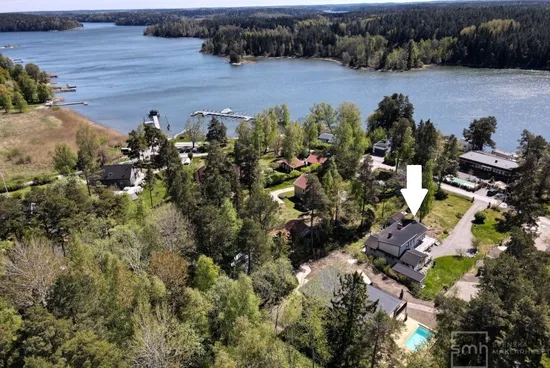 Villa, Skarpängsvägen 27b, Hästängsudd, Österåker