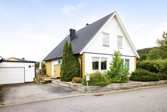 Villa, Glimmergatan 1, Tegelbruket, Alingsås