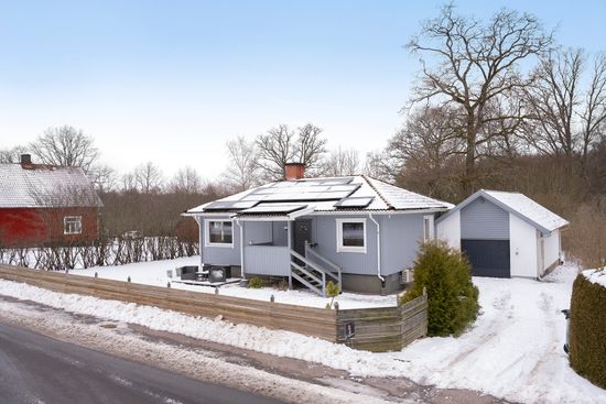 Villa, Oskarströmsvägen 55, Sennan, Halmstad