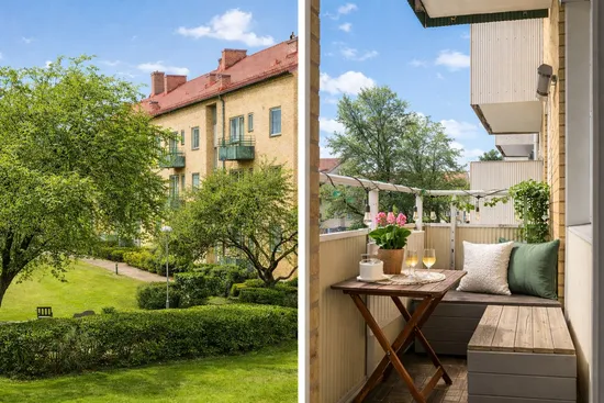 Bostadsrätt, Västra Kristinelundsvägen 33a, Slottstaden, Malmö