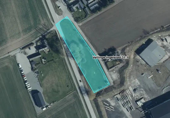 Tomt, Månstorpsvägen 31, Vellinge