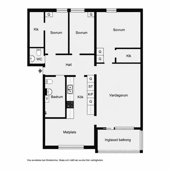 Bostadsrätt, Benvägen, Bjurhovda, Västerås