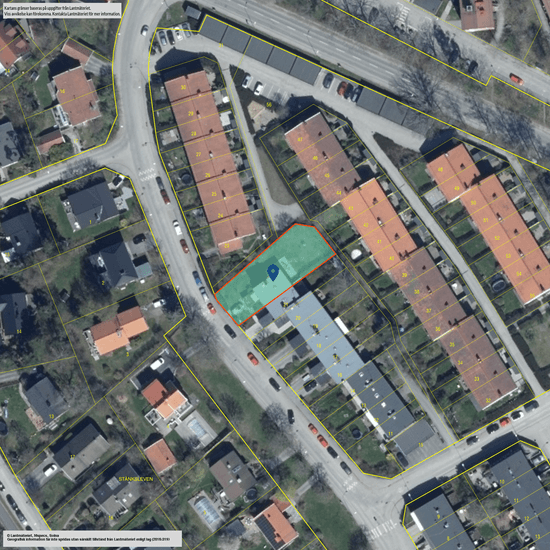 Radhus, Långåkersvägen 96, Stureby, Stockholm