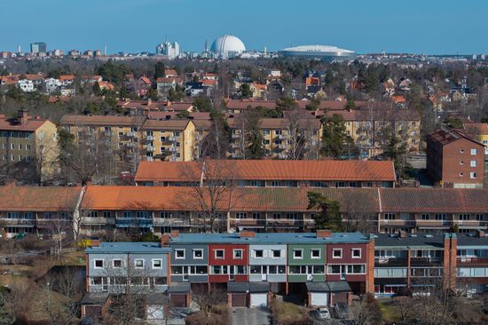 Radhus, Långåkersvägen 96, Stureby, Stockholm