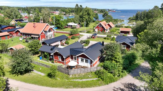 Villa, Djuphamnsvägen 18, Bönan, Gävle