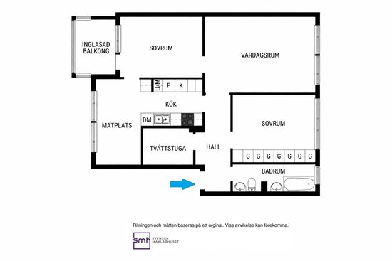 Bostadsrätt, Grönfinksvägen 6, Råby, Västerås