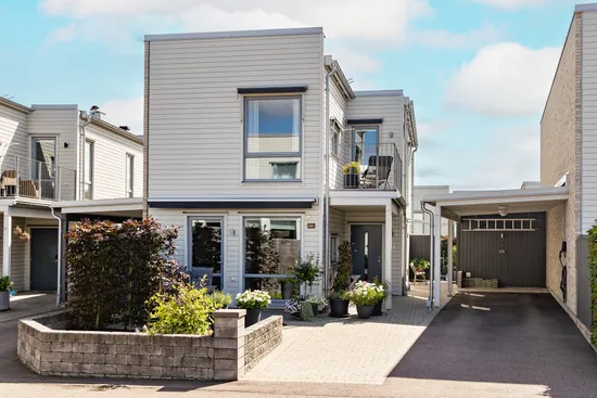 Villa, Radhus, Pärlrönnsgatan 13, Träslöv, Varberg