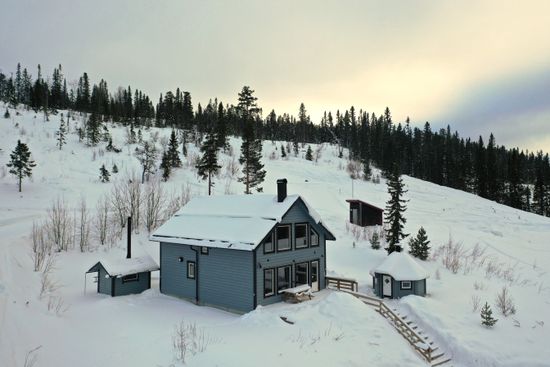 Villa, Vemdalsskalet Klockarfjällsvägen 201, Klockarfjället, Härjedalen