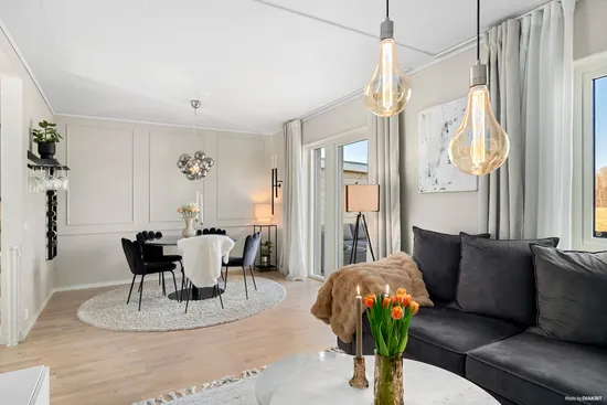 Radhus, Linneagården 8A, Häljarp, Landskrona