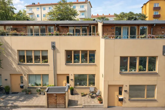 Bostadsrätt, Radhus, Kransbindarvägen 78, Midsommarkransen/Telefonplan, Stockholm