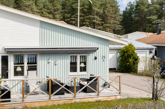 Villa, Radhus, Idrottsallén 21B, Hille, Gävle