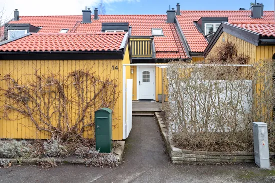 Radhus, Misteltunet 14, Rudboda, Lidingö