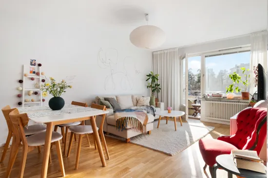 Bostadsrätt, Rusthållarvägen 141, 2tr, Bagarmossen, Stockholm