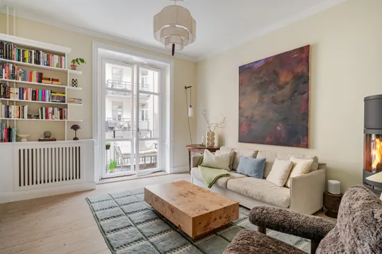 Bostadsrätt, Hagagatan 12A, 1tr ö.g., Vasastan Odenplan, Stockholm