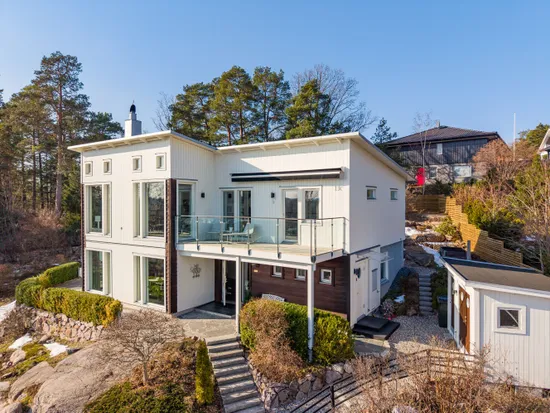 Villa, Muskötvägen 13c, Margretelund, Österåker