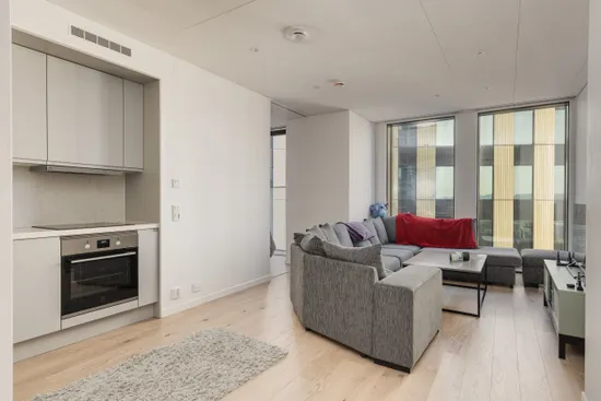 Bostadsrätt, Lodjursstråket 1 (Karlatornet vån 7 Öster), Lindholmen, Göteborg