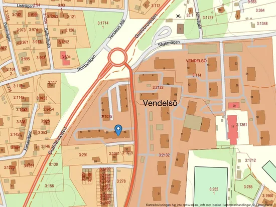 Bostadsrätt, Vendelsö skolväg 22, Vendelsö, Haninge