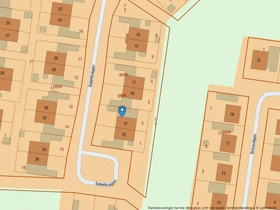 Villa, Radhus, Satellitvägen 21, Lombolo, Kiruna