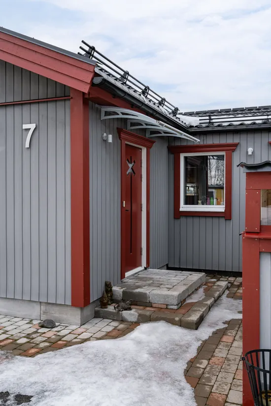 Villa, Radhus, Tubvägen 7, Mobacken, Skellefteå