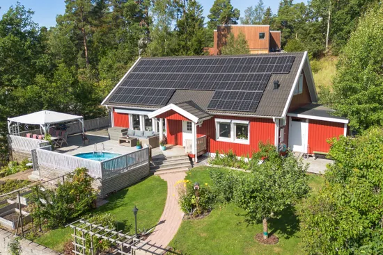 Villa, Långsjövägen 91, Trollbäcken, Skälsätra, Tyresö