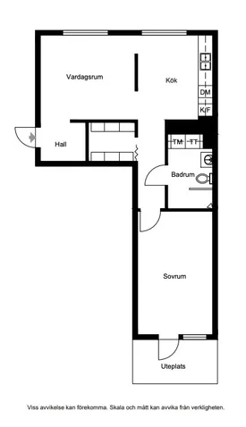 Bostadsrätt, Arvid Tydéns allé 2, Västra Skogen/Ingenting, Solna