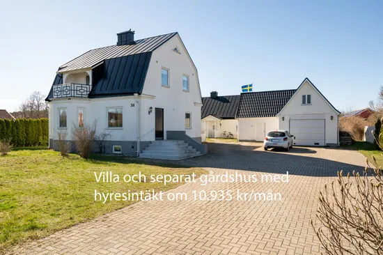 Villa, Kung Knuts väg 30, Vä, Kristianstad