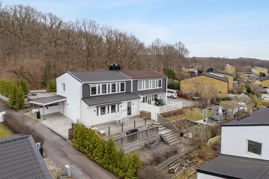 Villa, Radhus, Sandlidsvägen 11B, Hisings Backa, Göteborg