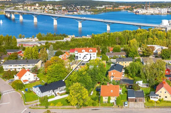 Villa, Härstavägen 5, Skönsmon, Sundsvall