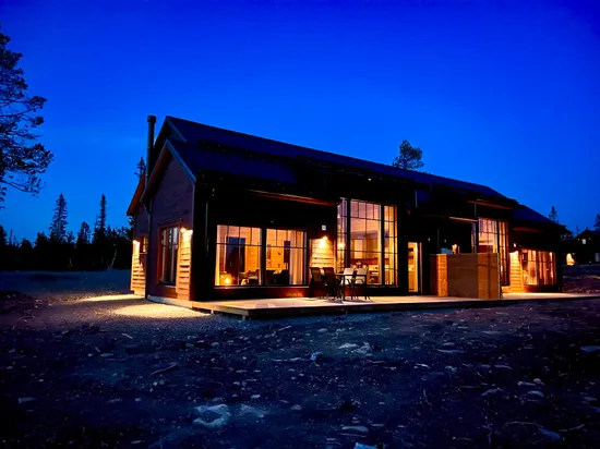 Radhus, Merakvägen 4B, Storhogna, Berg