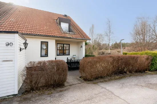 Villa, Radhus, Långbackavägen 90, Bomhus, Gävle