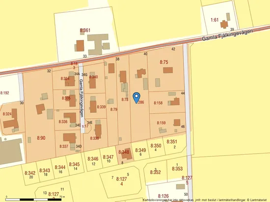 Villa, Gamla Fjälkingevägen 40, Hammar, Kristianstad