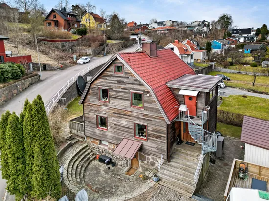 Villa, Trättebäcksliden 1, Centrala Hisingen - Krabbeliderna, Göteborg