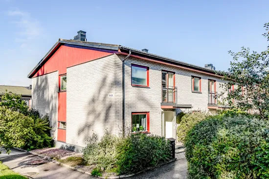 Radhus, Tetorpsvägen 16, Centrala Väsby, Upplands Väsby