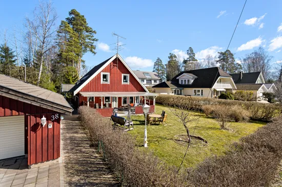 Villa, Toppvägen 38, Västra Jakobsberg, Järfälla