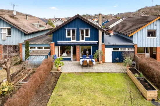 Villa, Radhus, Västra Palmgrensgatan 184, Långedrag - Hinsholmen, Göteborg