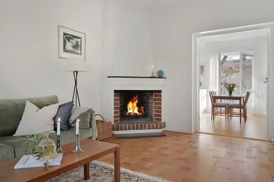 Bostadsrätt, Runda vägen 34B, Äppelviken, Stockholm