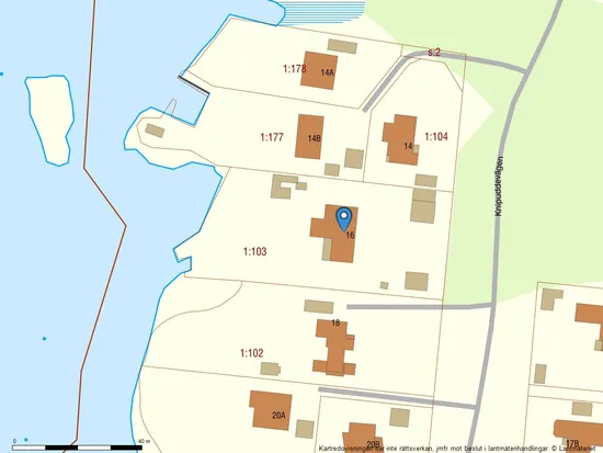 Villa, Knipuddevägen 16, Dunö, Kalmar