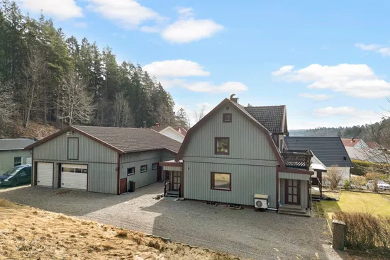 Villa, Gamla Onsalavägen 6, Kolla Parkstad, Kungsbacka