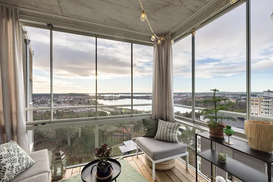 Bostadsrätt, Kompanivägen 21, vån 15, Kronan, Luleå