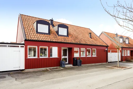 Villa, Radhus, Spektrumsgatan 74, Näset/Åkered, Göteborg