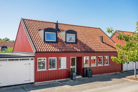Radhus, Spektrumsgatan 74, Näset/Åkered, Göteborg