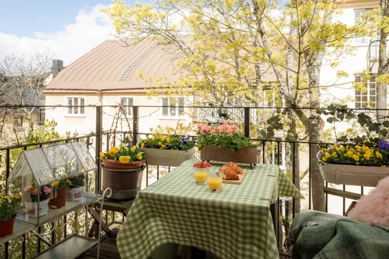 Bostadsrätt, Högalidsgatan 32C, 3tr- gårdshus, Södermalm Högalid, Stockholm