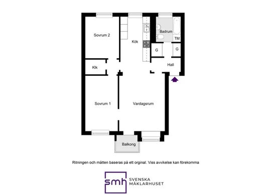 Bostadsrätt, Holbergsgatan 67, Bromma / Blackeberg, Stockholm