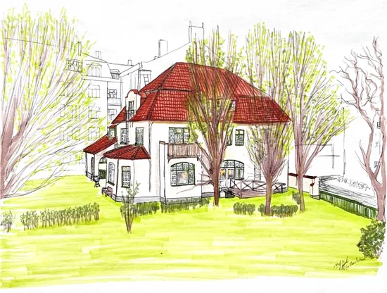 Villa, Övre Torekällgatan 29 och Övre Torekällgatan 27, Centralt, Södertälje